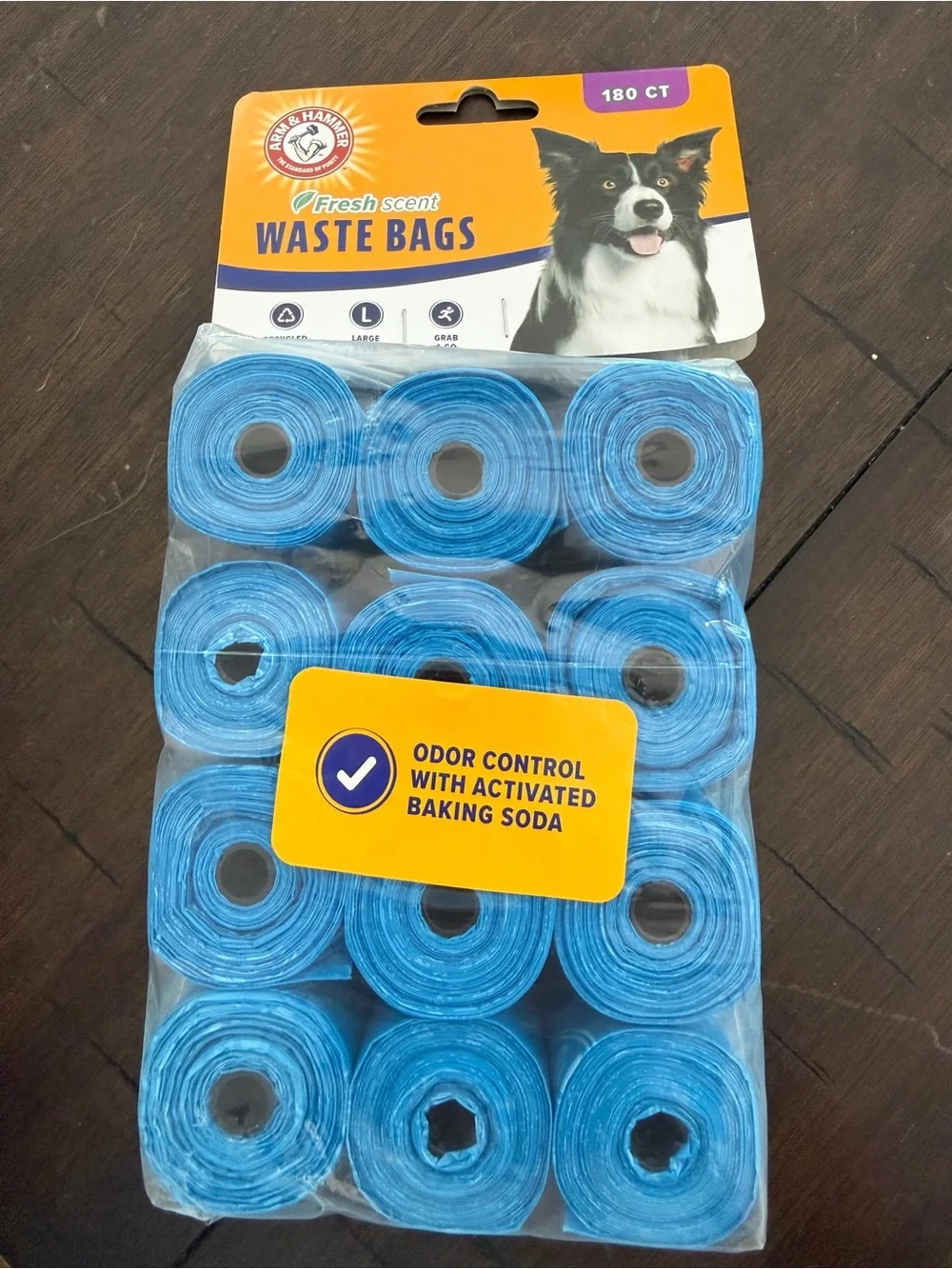 Arm & Hammer Blue Dog Waste Bags - 12 Rolls
